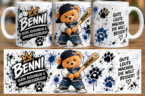 😊Benni Tasse – Klein, Kuschelig & Unverbesserlich!😊