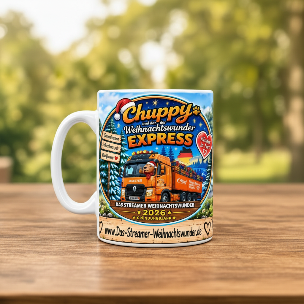 Chuppy Tasse – Frontansicht